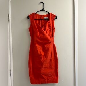 Joseph Ribkoff Red Midi Dress
